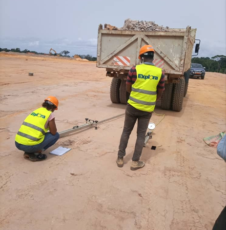 Chantier cimenterie à Kribi